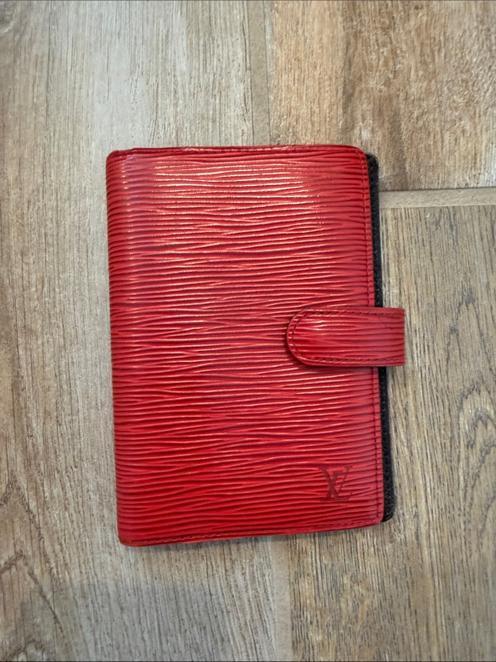 Louis Vuitton Epi Leather Agenda Case 5.5 Inches PM Small